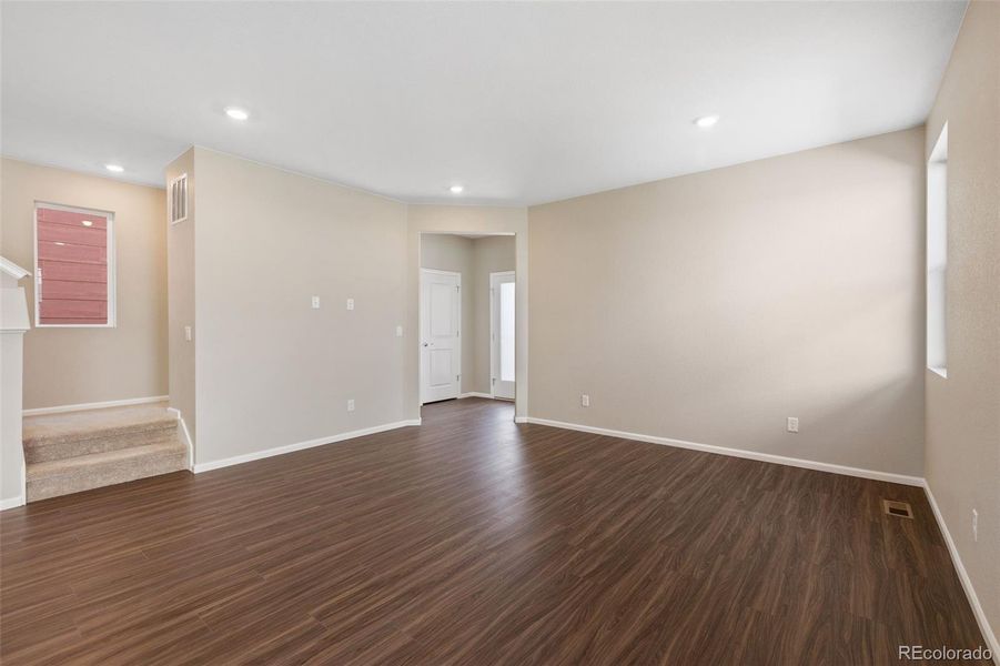 Spacious, unfurnished interior of a new home in Woodrose at Painted Prairie, Aurora (Image 26).