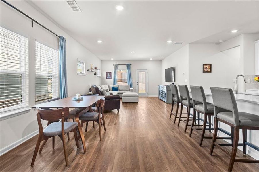 Furnished interior view inside a new home in , Lawrenceville (Image 15). Furnished interior view inside a new home in , Lawrenceville (Image 15).