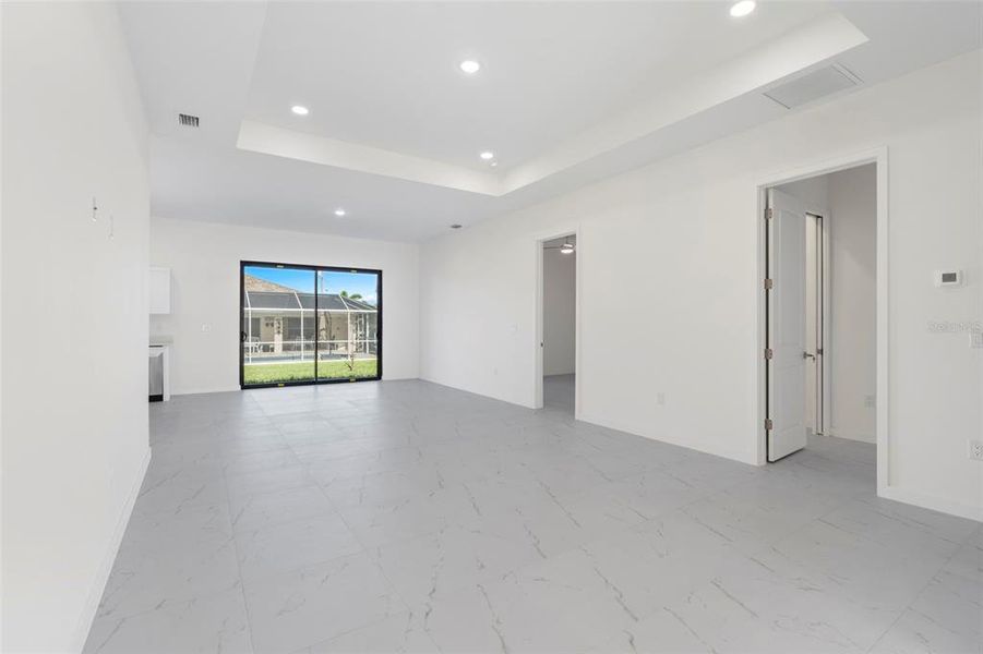 Spacious, unfurnished interior of a new home in , Cape Coral (Image 25). Spacious, unfurnished interior of a new home in , Cape Coral (Image 25).
