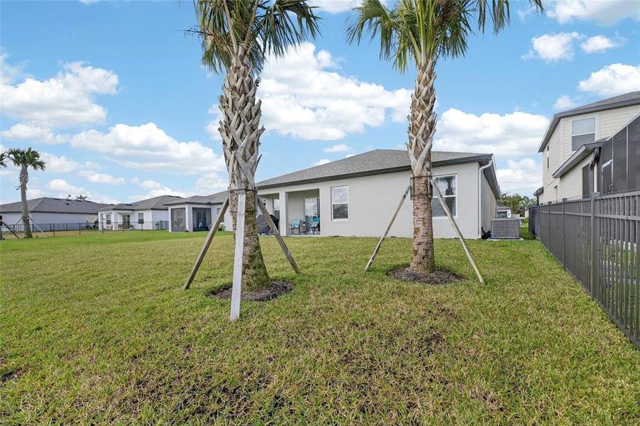 Exterior details and patio area of a home in Summerwoods, Parrish (Image 28).
