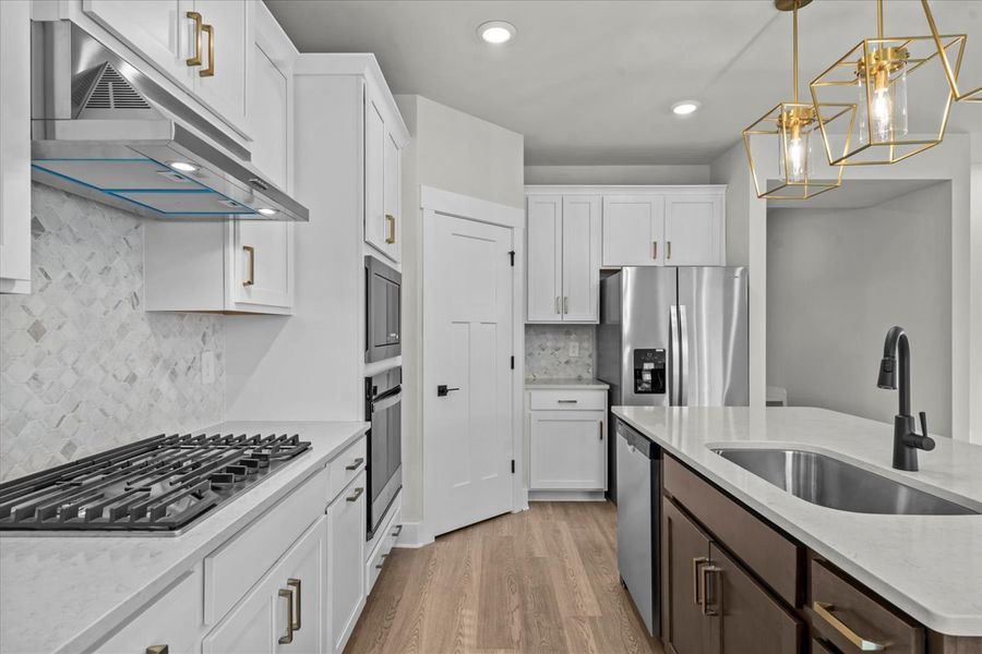 Furnished interior view inside a new home in Cedar Shoals - Signature Collection, Piedmont (Image 7).