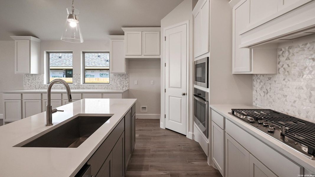 Furnished interior view inside a new home in The Parklands, Schertz (Image 13).
