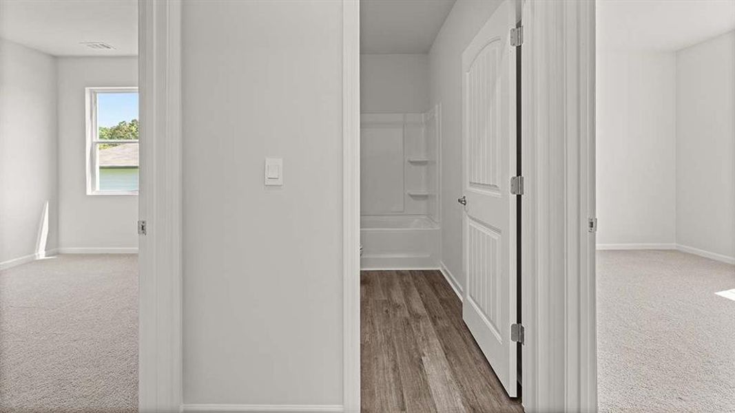 Spacious, unfurnished interior of a new home in , Atlanta (Image 18). Spacious, unfurnished interior of a new home in , Atlanta (Image 18).
