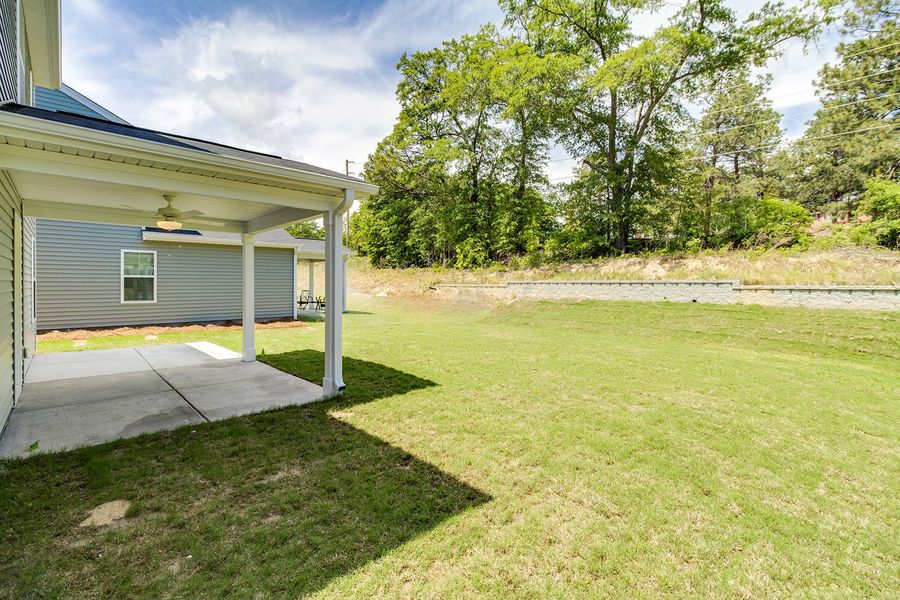 Exterior details and patio area of a home in Bluefield, Lexington (Image 3).