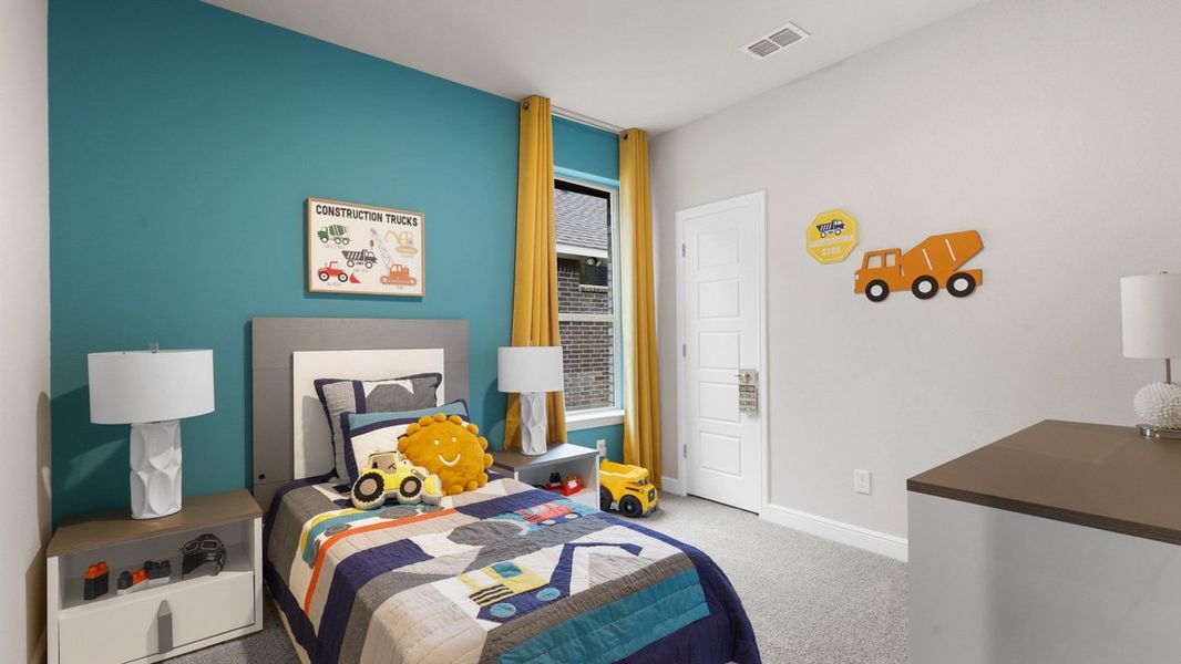 Furnished interior view inside a new home in Legado, Cleburne (Image 31).