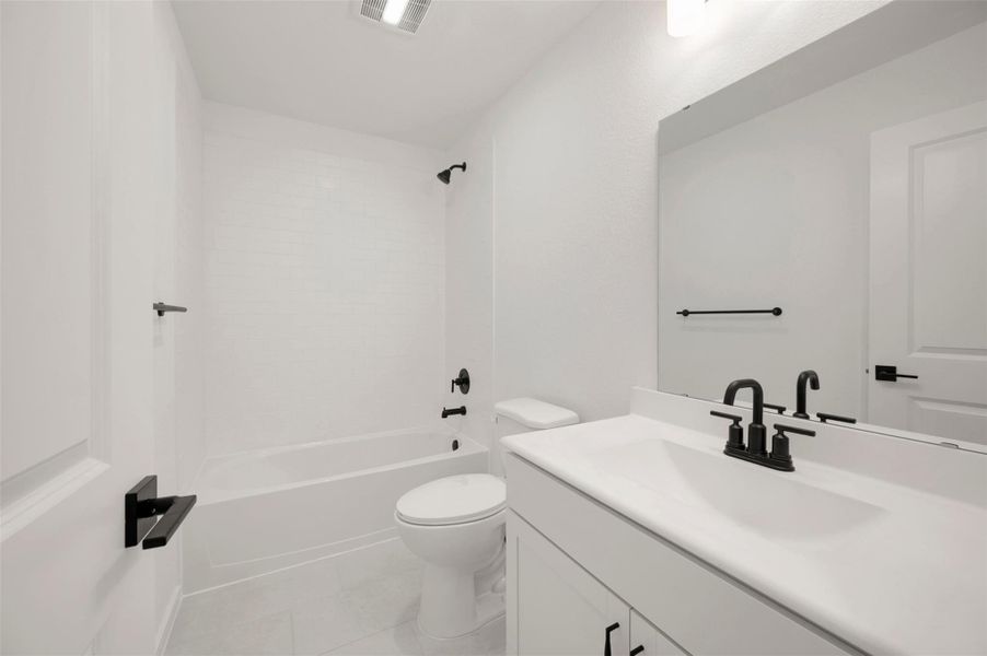 Hall bath