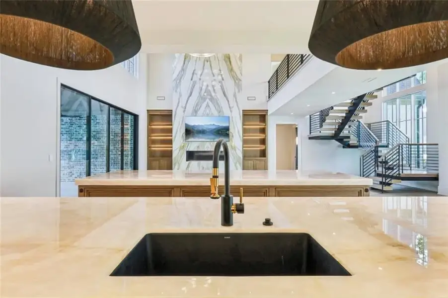 Close-up of interior finishes inside a home in , Alpharetta (Image 25).