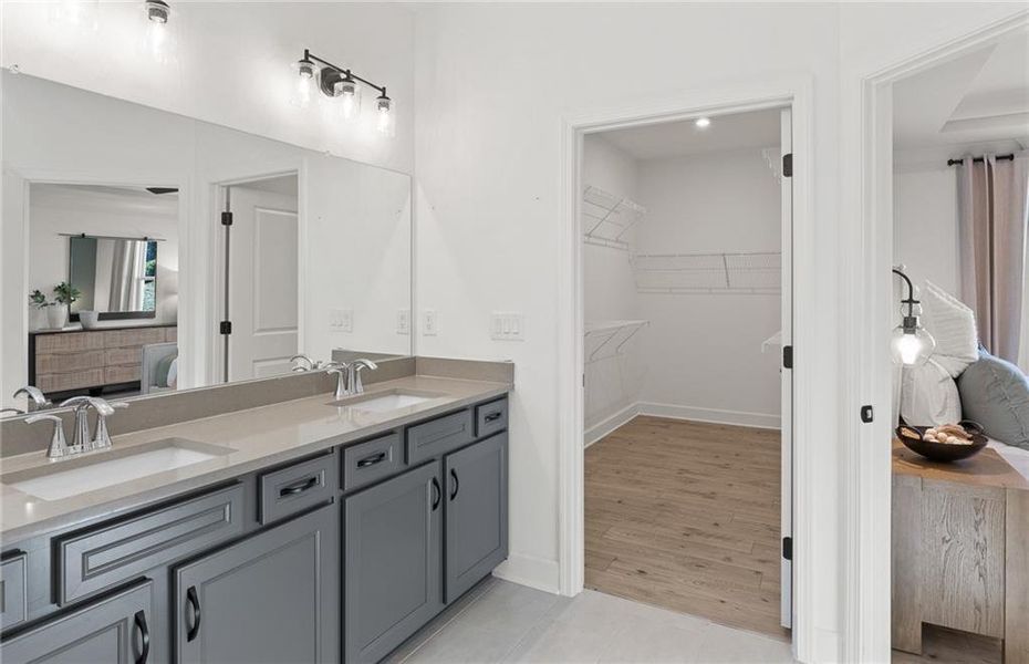 Furnished interior view inside a new home in Sun City Peachtree, Griffin (Image 8).