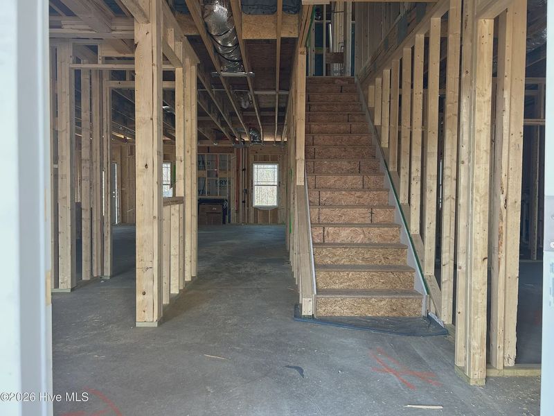 In-progress construction of a new home in Harvest Creek, Nashville, NC (Image 32). In-progress construction of a new home in Harvest Creek, Nashville, NC (Image 32).