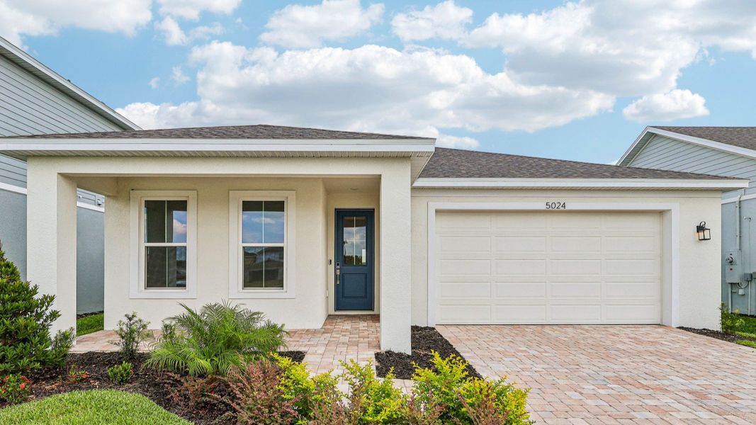Buttonwood Floor Plan in Trailside New Homes in Mount Dora, FL Buttonwood Floor Plan in Trailside New Homes in Mount Dora, FL