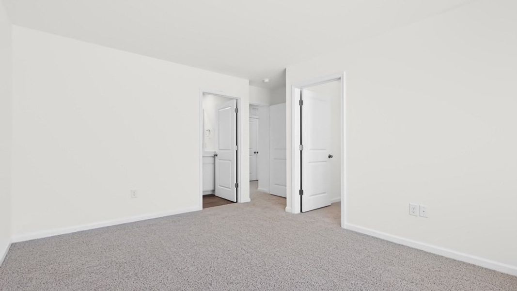 Spacious, unfurnished interior of a new home in The Townes at Honeycutt Oaks, Angier (Image 16). Spacious, unfurnished interior of a new home in The Townes at Honeycutt Oaks, Angier (Image 16).