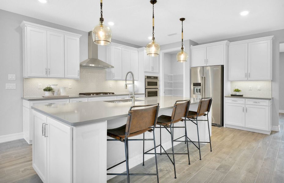 Representative furnished interior of a home built from the Stellar Grande by Del Webb in Del Webb Naples, Ave Maria (Image 19).