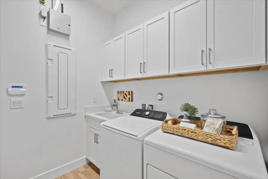 Convenient Laundry Room