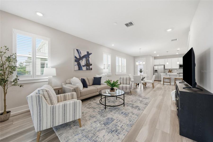 Furnished interior view inside a new home in , Wesley Chapel (Image 13).
