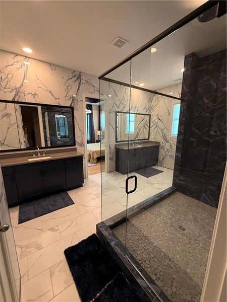 Furnished interior view inside a new home in , Cumming (Image 18).