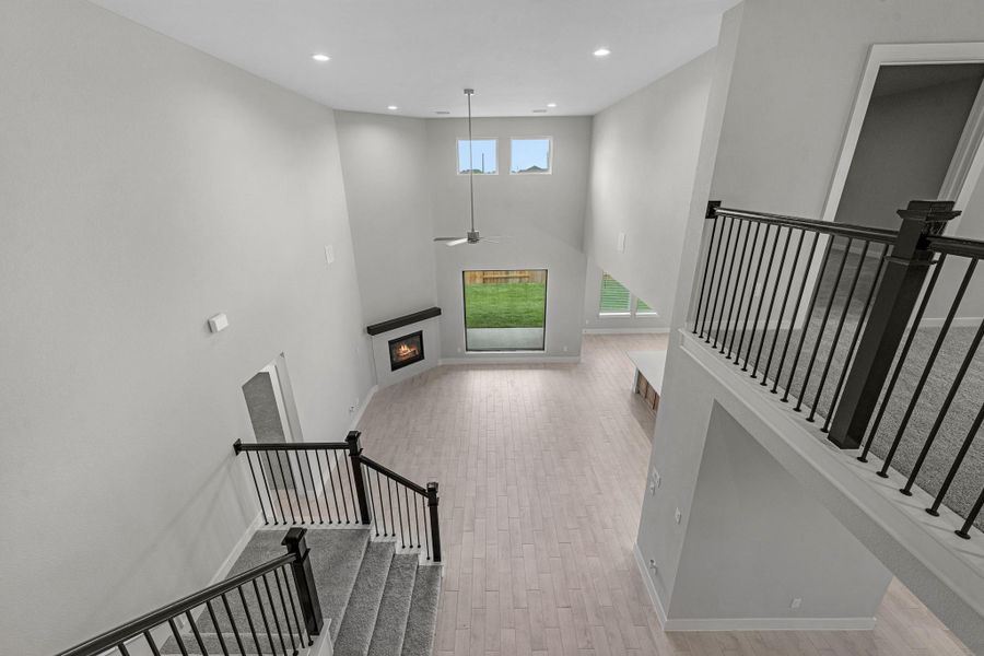 Furnished interior view inside a new home in Morton Creek Ranch, Katy (Image 16).