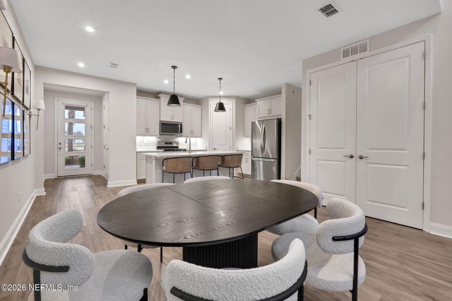 Furnished interior view inside a new home in , Jacksonville (Image 34).