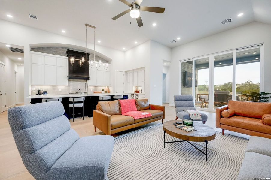 Furnished interior view inside a new home in Ventana, Bulverde (Image 16).