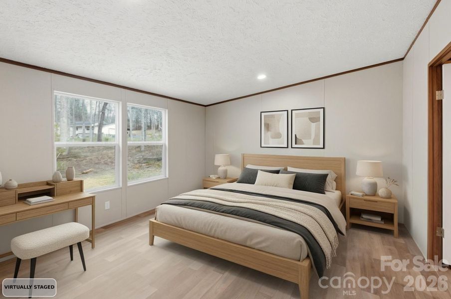 Furnished interior view inside a new home in , Lincolnton (Image 8).