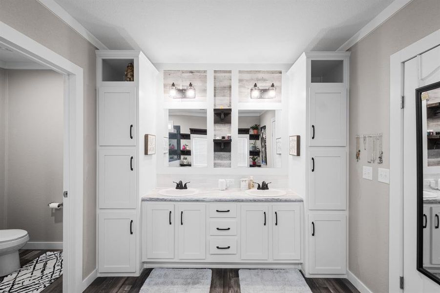 Furnished interior view inside a new home in , Decatur (Image 16).