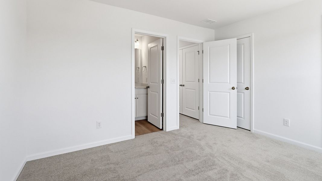 Representative furnished interior of a home built from the Hayden by DRB Homes in Clear Springs Townhomes, North Charleston (Image 26). Representative furnished interior of a home built from the Hayden by DRB Homes in Clear Springs Townhomes, North Charleston (Image 26).