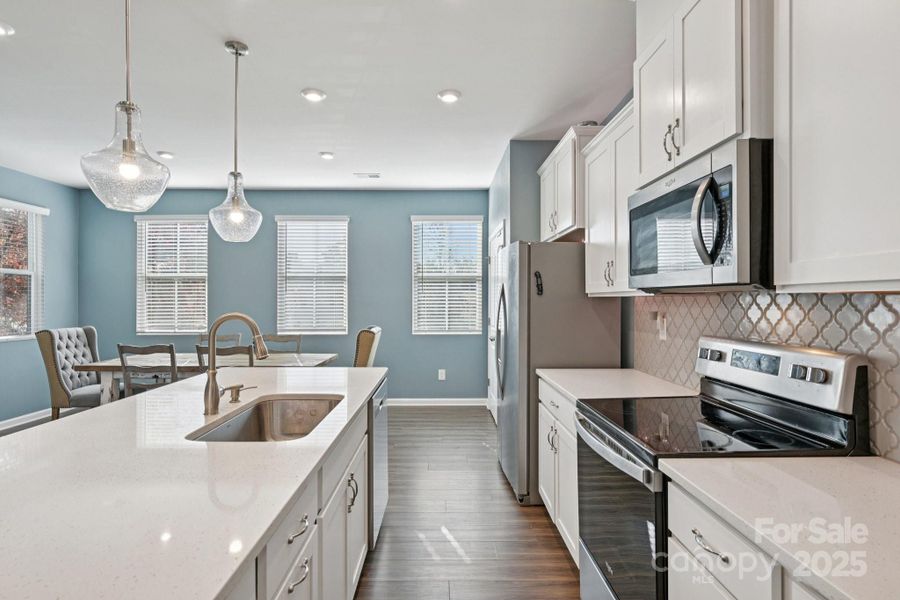 Furnished interior view inside a new home in , Charlotte (Image 18).