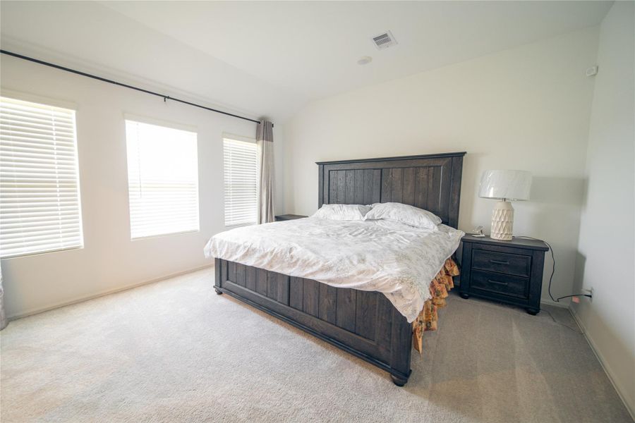 Furnished interior view inside a new home in Walnut Creek at Stone Creek: Wildflower II Collection, Rosenberg (Image 5). Furnished interior view inside a new home in Walnut Creek at Stone Creek: Wildflower II Collection, Rosenberg (Image 5).