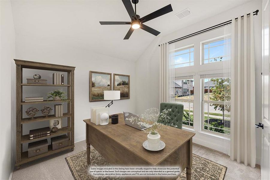Furnished interior view inside a new home in Eagle Glen 50, Alvarado (Image 9). Furnished interior view inside a new home in Eagle Glen 50, Alvarado (Image 9).