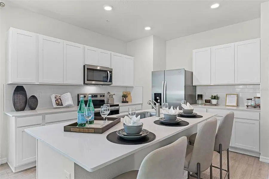Furnished interior view inside a new home in Nona West, Orlando (Image 7).