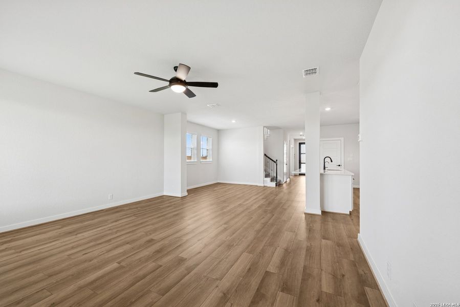 Spacious, unfurnished interior of a new home in Mayfair - Select Classic Series, New Braunfels (Image 4).