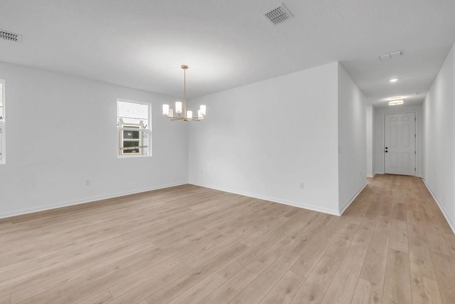 Spacious, unfurnished interior of a new home in Ardisia Park, New Smyrna Beach (Image 18). Spacious, unfurnished interior of a new home in Ardisia Park, New Smyrna Beach (Image 18).