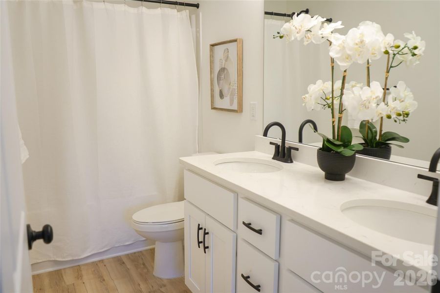 Furnished interior view inside a new home in , Charlotte (Image 15).