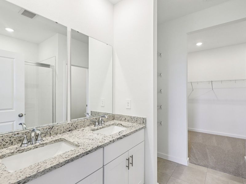 The Primary Bathroom at 23 Sandy Lane