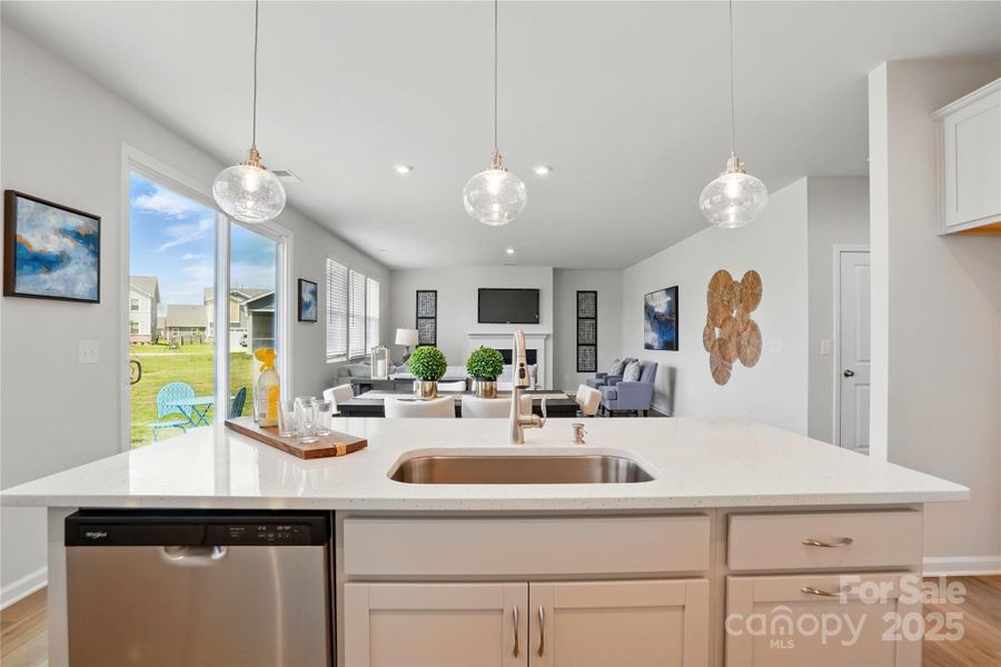 Furnished interior view inside a new home in Westfall, Gastonia (Image 4).