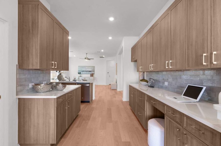 Furnished interior view inside a new home in Nolina, Georgetown (Image 13). Furnished interior view inside a new home in Nolina, Georgetown (Image 13).