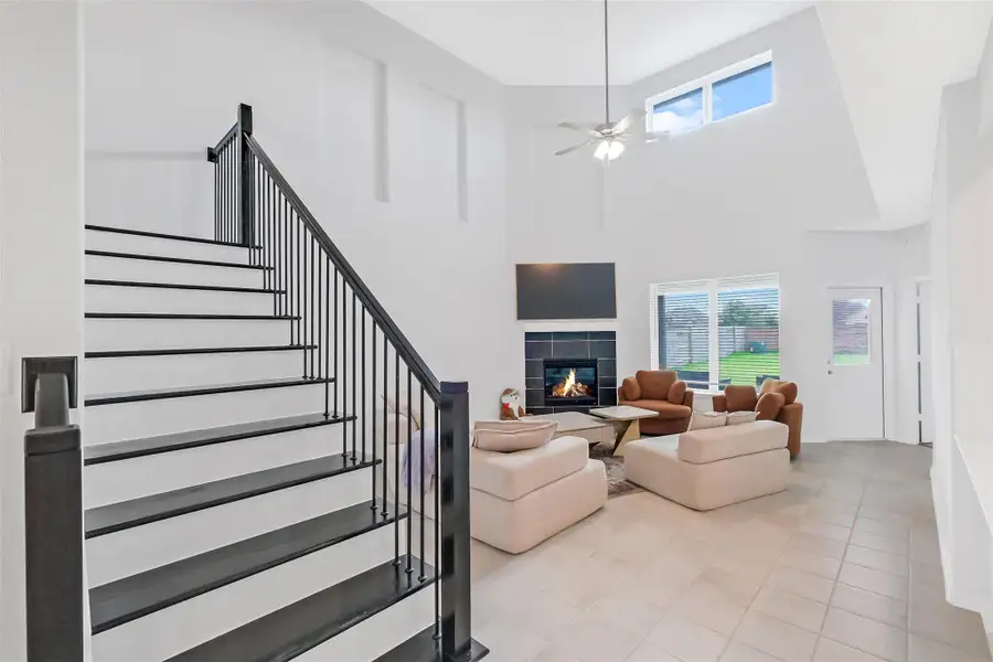 Furnished interior view inside a new home in , Katy (Image 4).