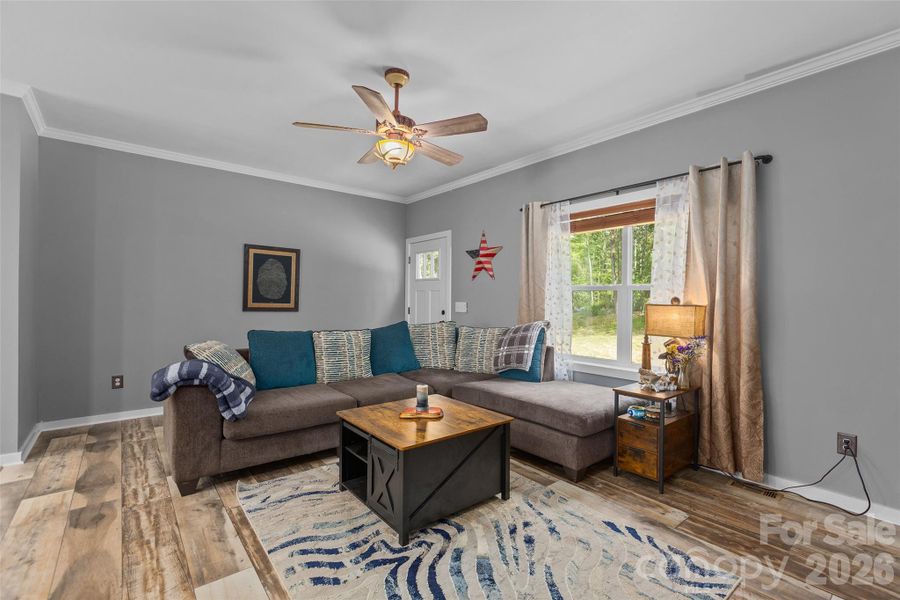 Furnished interior view inside a new home in , New London (Image 6).