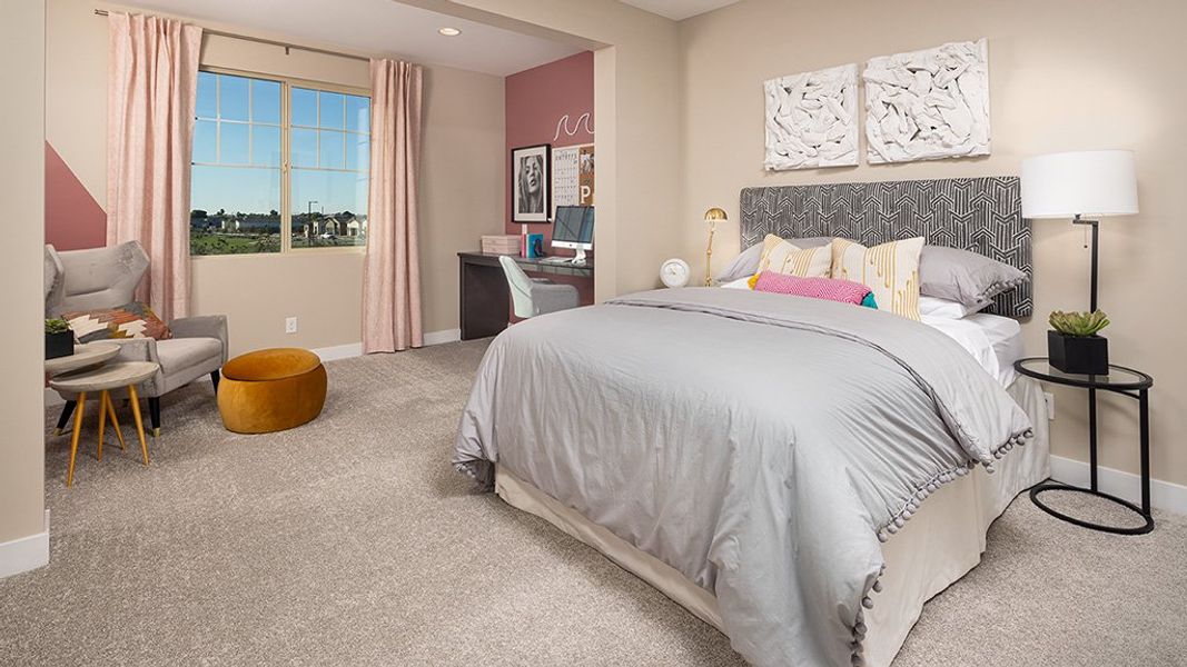 Furnished interior view inside a new home in Legado, Queen Creek (Image 14).