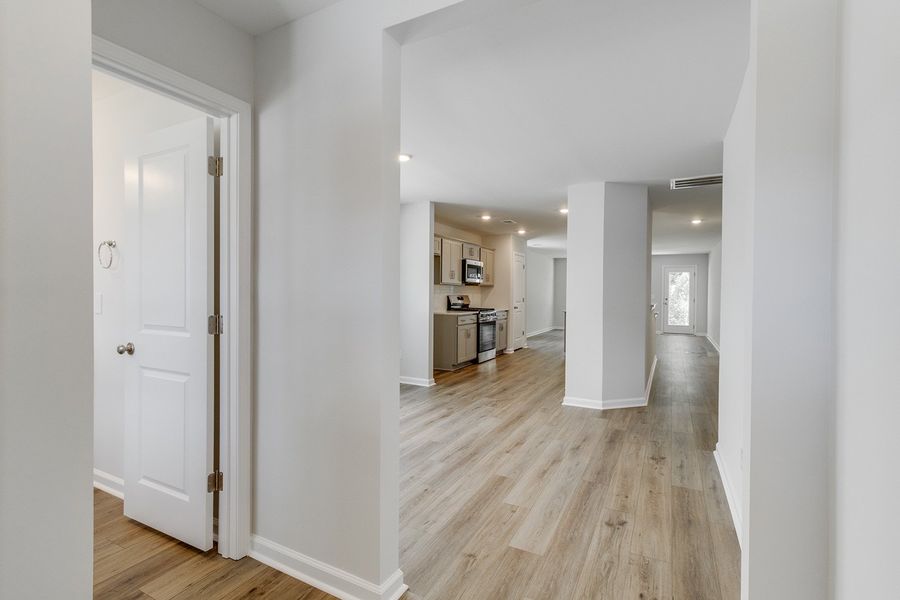 Spacious, unfurnished interior of a new home in Ellington, Elgin (Image 17). Spacious, unfurnished interior of a new home in Ellington, Elgin (Image 17).