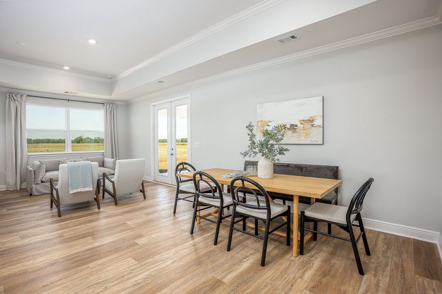 Representative furnished interior of a home built from the Sienna by Maronda Homes in Bella Estates, Plant City (Image 9).
