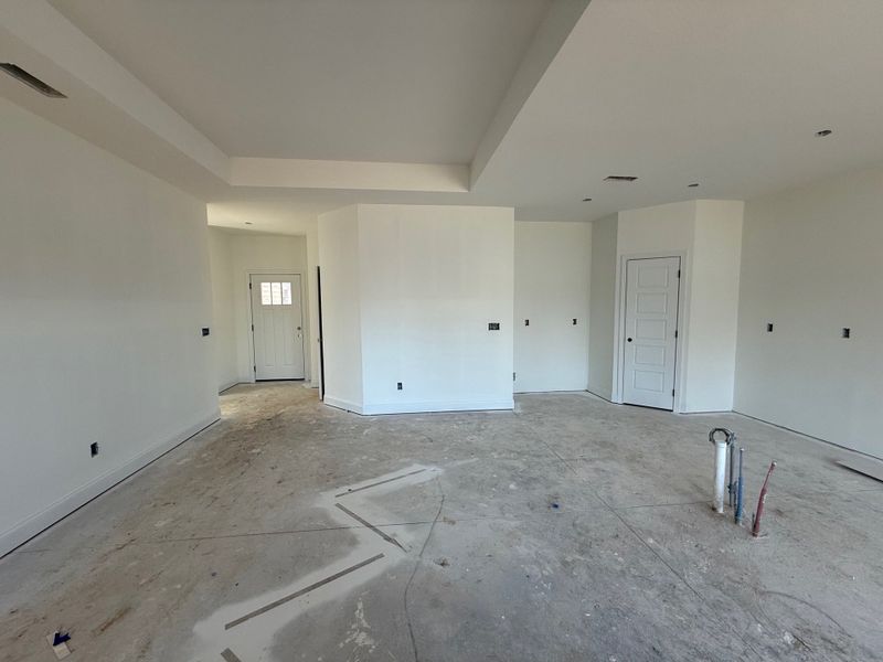 In-progress construction of a new home in Cherry Fields, Clarksville, TN (Image 11). In-progress construction of a new home in Cherry Fields, Clarksville, TN (Image 11).