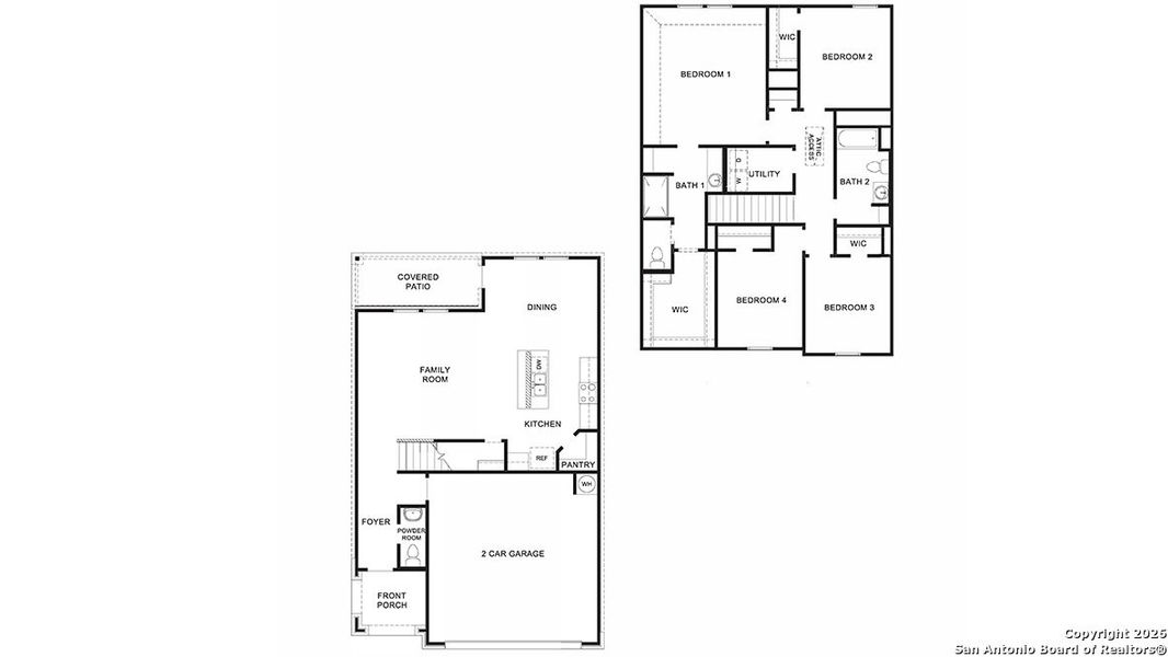 2D floor plan layout of this home in Laurel Vistas, San Antonio, TX (Image 2). 2D floor plan layout of this home in Laurel Vistas, San Antonio, TX (Image 2).
