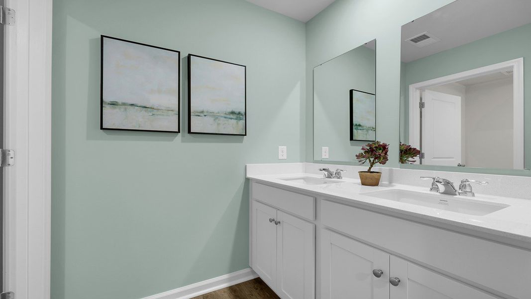 Furnished interior view inside a new home in Carolina Groves, Moncks Corner (Image 30).