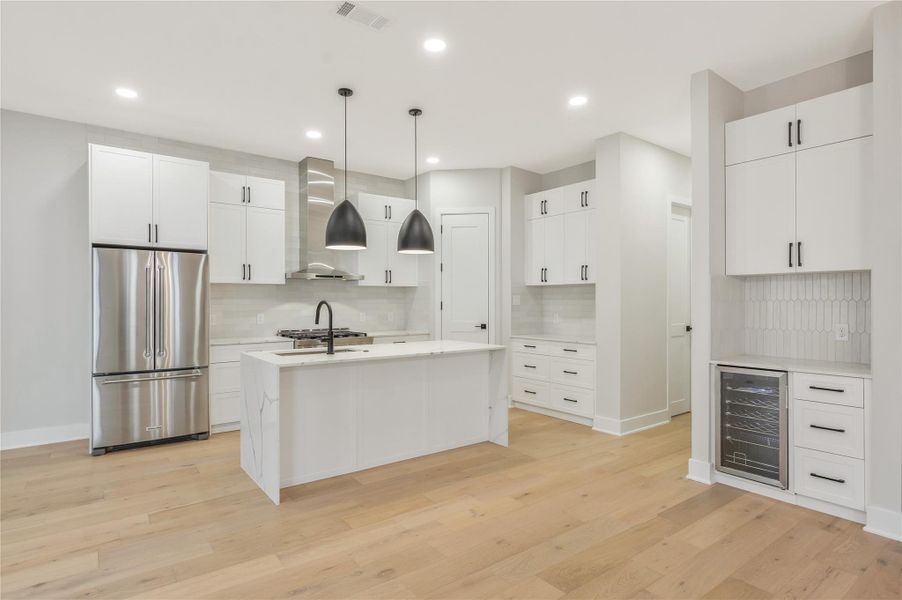 Furnished interior view inside a new home in , Houston (Image 16).