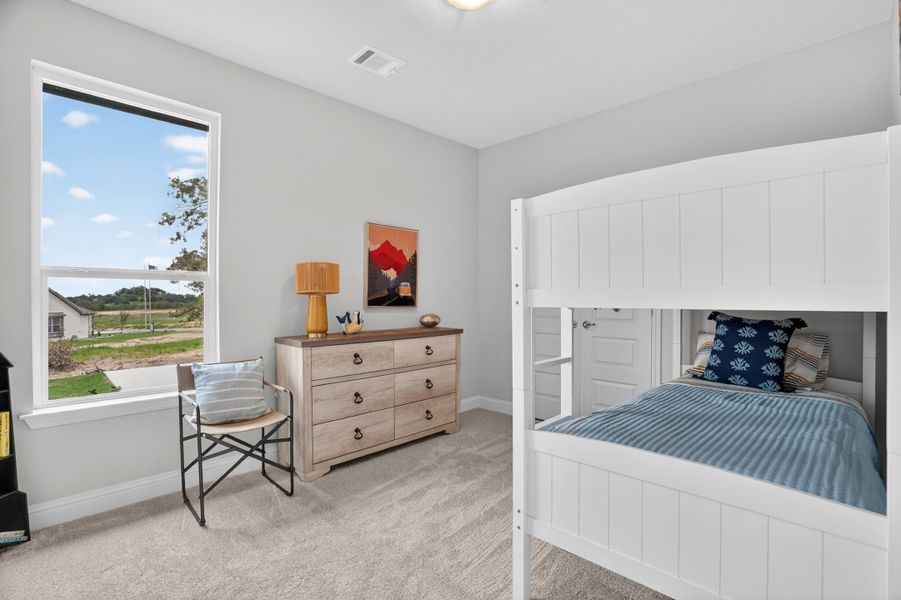 Representative furnished interior of a home built from the Wichita by Cheldan Homes in Arbor Oaks, Boyd (Image 36).