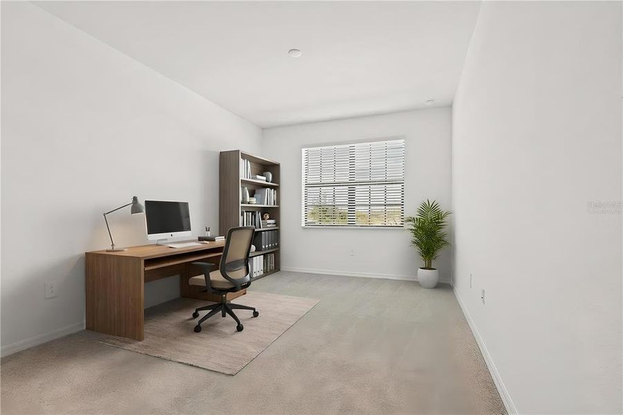 Furnished interior view inside a new home in Legends Cove, Bradenton (Image 4).