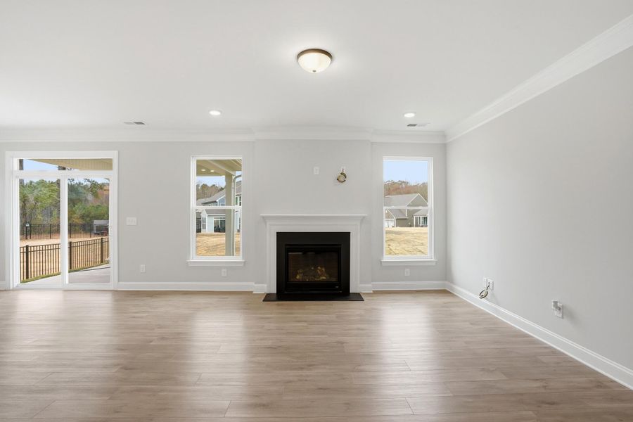 Spacious, unfurnished interior of a new home in Carrington, Stanley (Image 45).