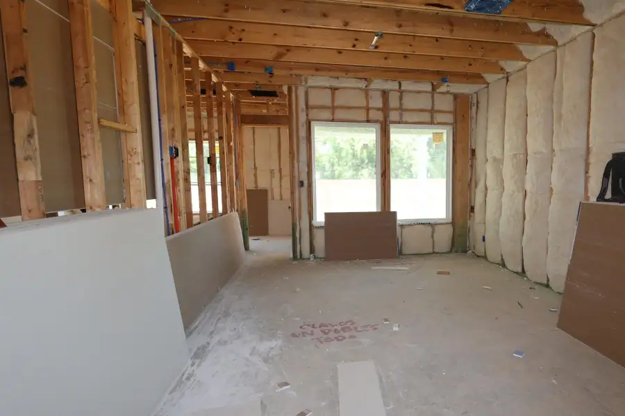 In-progress construction of a new home in The Grand Prairie - Meadow Collection, Hockley, TX (Image 4).