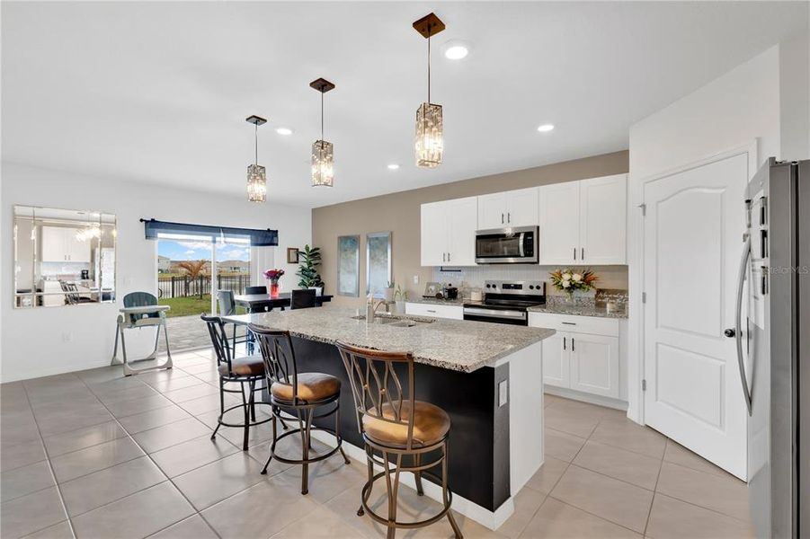 Furnished interior view inside a new home in Preston Cove, St. Cloud (Image 11).