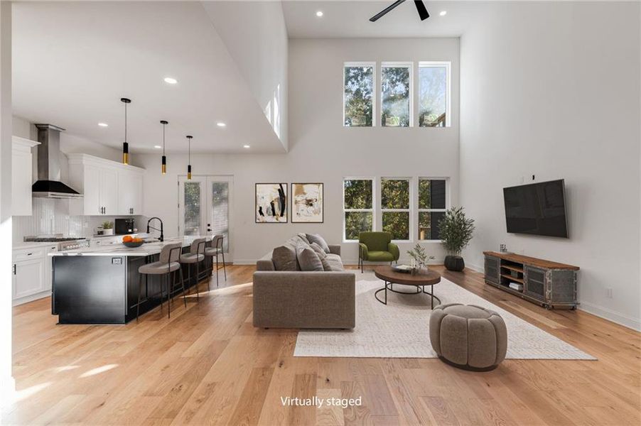 Furnished interior view inside a new home in , Lithia Springs (Image 9).